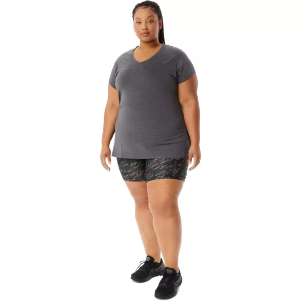 imageASICS Womens PR Lyte 5IN Run Short Running ApparelNight ShadeSage Print
