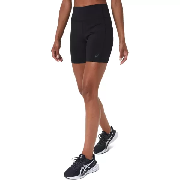 imageASICS Womens PR Lyte 5IN Run Short Womens Pocket ApparelPerformance Black