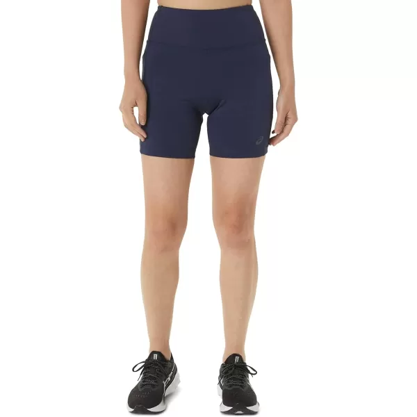 imageASICS Womens PR Lyte 5IN Run Short Womens Pockets Running ApparelPeacoat