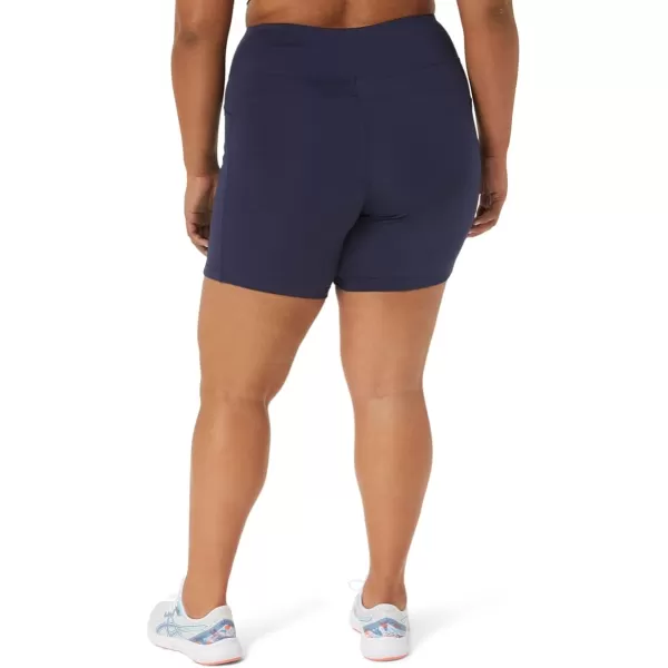 imageASICS Womens PR Lyte 5IN Run Short Womens Pockets Running ApparelPeacoat