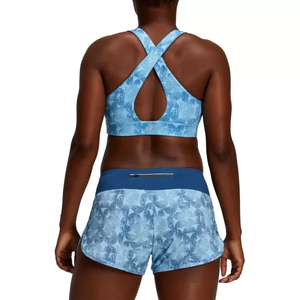 imageASICS Womens PR Lyte Bra ApparelArctic SkyGrand Shark Linear Eclipse Pr