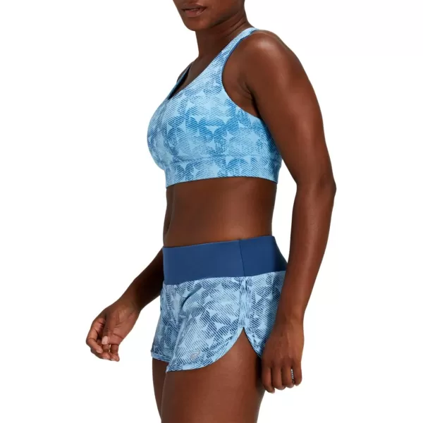 imageASICS Womens PR Lyte Bra ApparelArctic SkyGrand Shark Linear Eclipse Pr