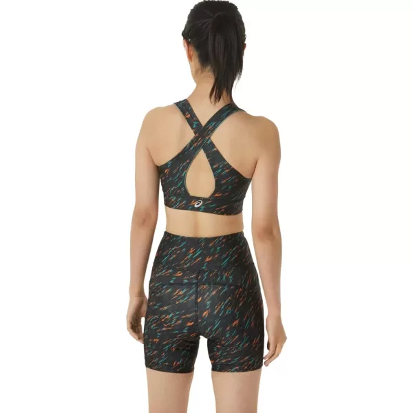 imageASICS Womens PR Lyte Bra ApparelNight ShadeSage Print