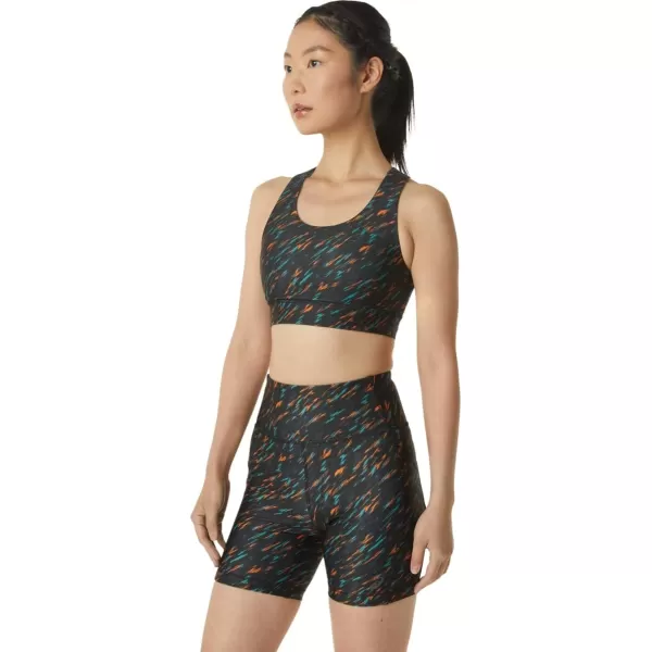 imageASICS Womens PR Lyte Bra ApparelNight ShadeSage Print