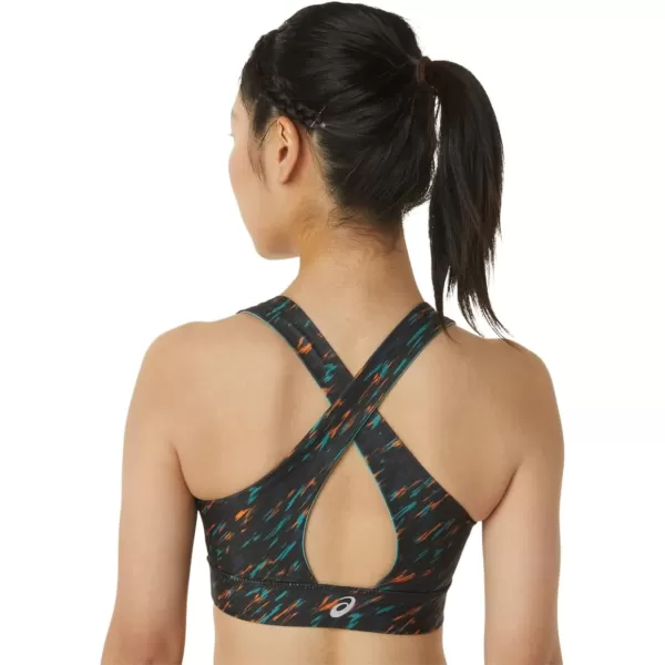 imageASICS Womens PR Lyte Bra ApparelNight ShadeSage Print