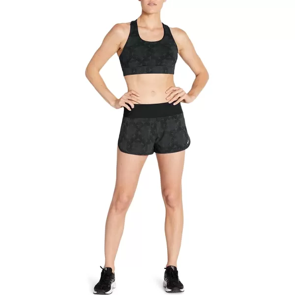 imageASICS Womens PR Lyte Bra Running ApparelGraphite GreyPerformance Black Linear