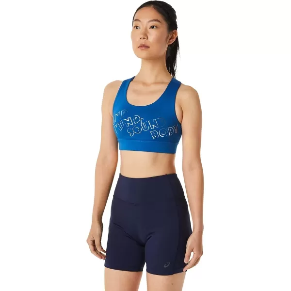imageASICS Womens PR Lyte Bra Running ApparelLake DriveClear Blue
