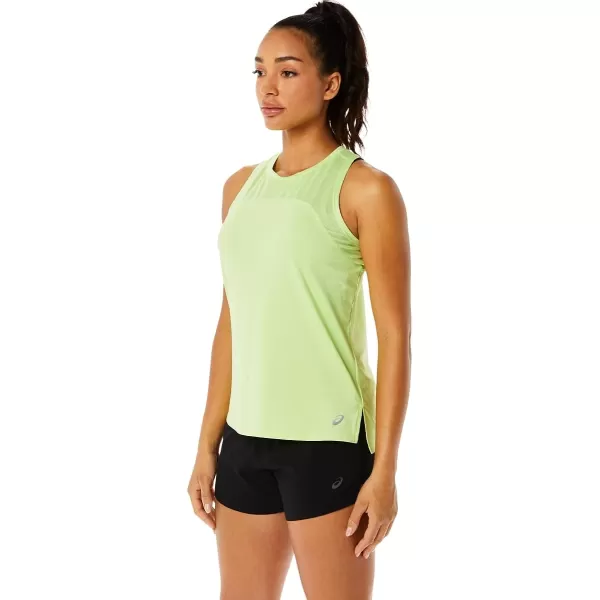 imageASICS Womens PR Lyte Run Tank ApparelLime Green