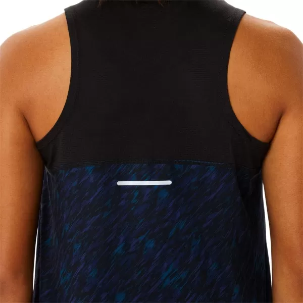 imageASICS Womens PR Lyte Run Tank ApparelNight ShadeLake Drive Print