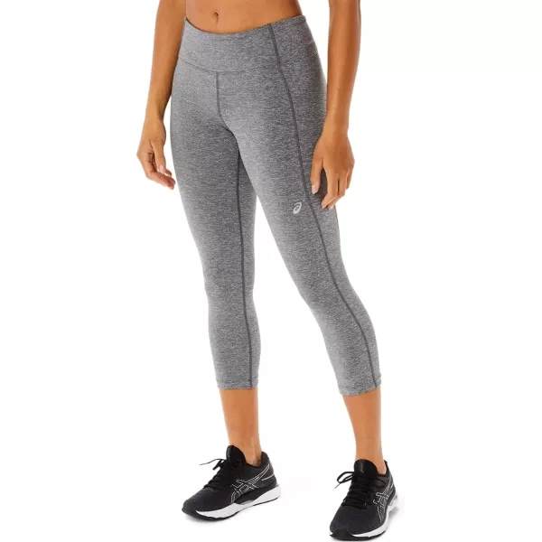 imageASICS Womens Performance Capri ApparelDark Heather Grey