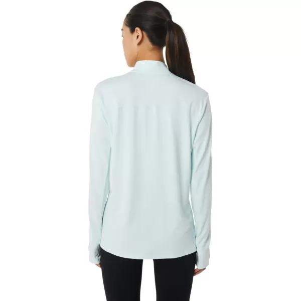 imageASICS Womens READYSET HALF ZIP ApparelSoothing Sea