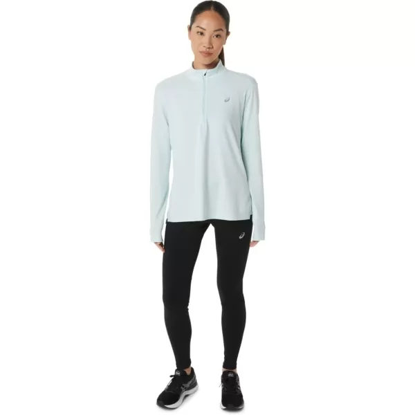 imageASICS Womens READYSET HALF ZIP ApparelSoothing Sea