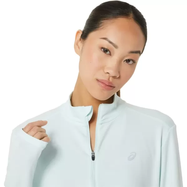 imageASICS Womens READYSET HALF ZIP ApparelSoothing Sea