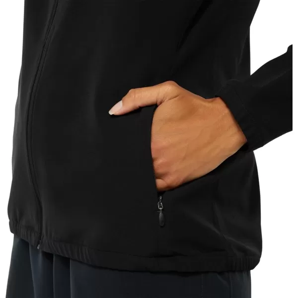 imageASICS Womens READYSET JACKET ApparelPerformance Black