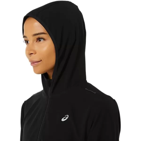 imageASICS Womens READYSET JACKET ApparelPerformance Black