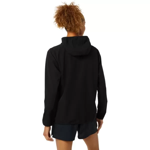 imageASICS Womens READYSET JACKET ApparelPerformance Black