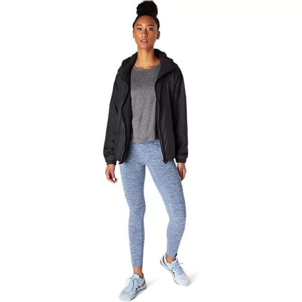imageASICS Womens REVERSIBLE JACKET Running ApparelPerformance Black