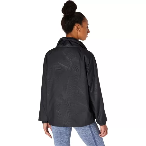 imageASICS Womens REVERSIBLE JACKET Running ApparelPerformance Black