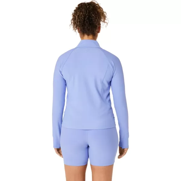 imageASICS Womens RIB JACKET TRAINING ApparelViolet Storm