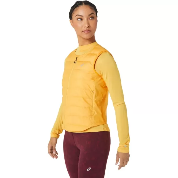 imageASICS Womens RUNKOYO PADDED VEST Running ApparelTiger Yellow
