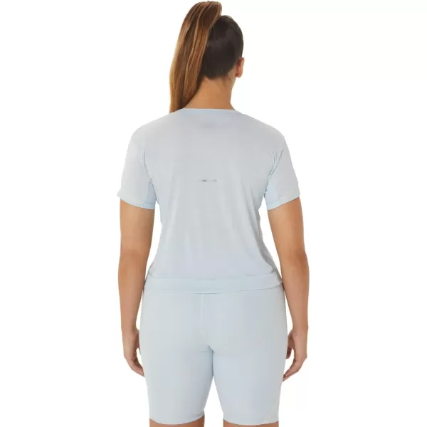 imageASICS Womens Race Crop TOP Running ApparelSkyCream
