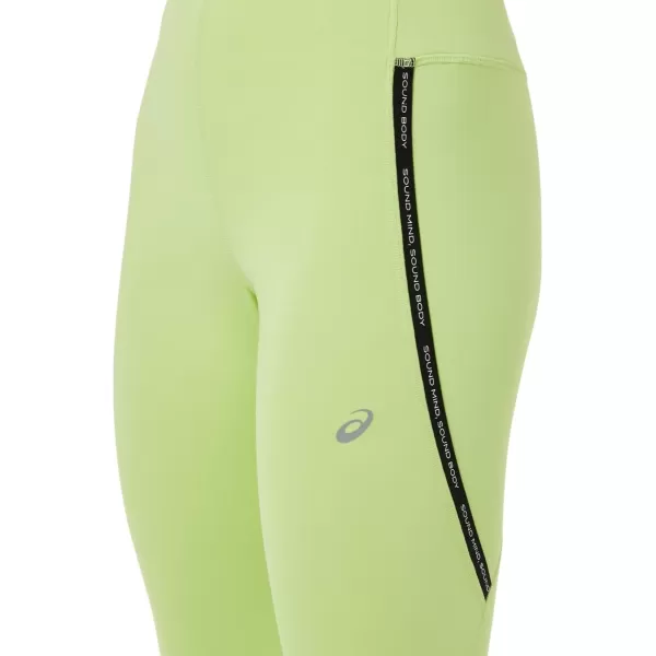 imageASICS Womens Race HIGH Waist Tight Running ApparelLime Green