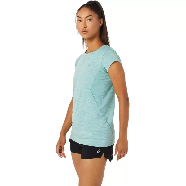 imageASICS Womens Race Seamless Short Sleeve TOP Running ApparelSage