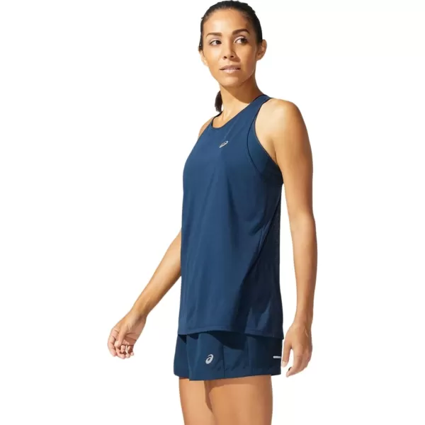 imageASICS Womens Race Sleeveless Top Running ApparelFrench Blue
