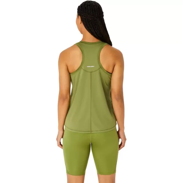 imageASICS Womens Race Tank ApparelCactusMantle Green