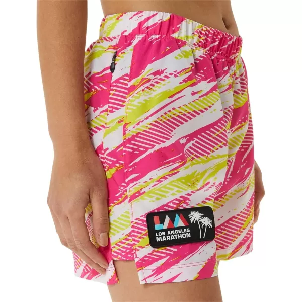 imageASICS Womens ReadySet 3IN Short LAM Running ApparelPink Glo