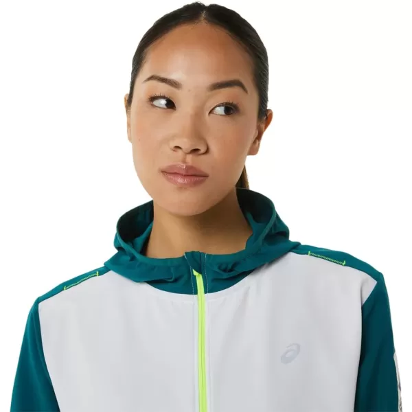 imageASICS Womens ReadySet Jacket Color Block WCH ApparelMulti
