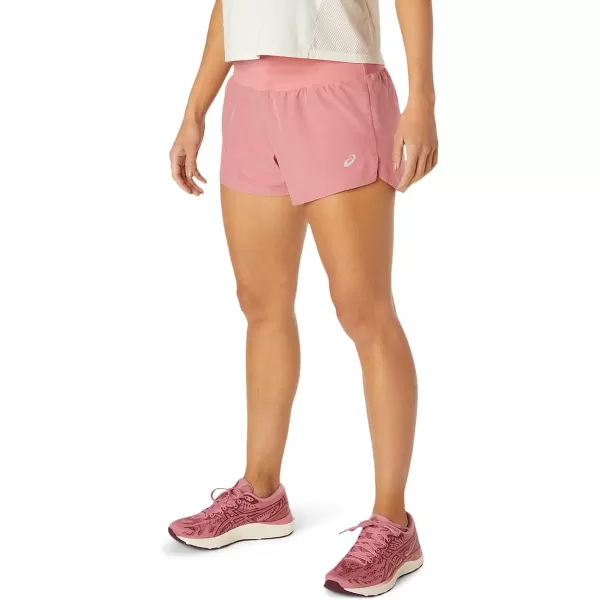 imageASICS Womens Road 35 Short Running ApparelSmokey Rose