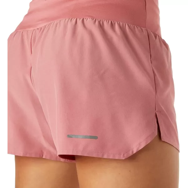 imageASICS Womens Road 35 Short Running ApparelSmokey Rose