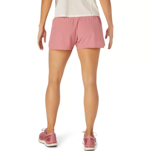 imageASICS Womens Road 35 Short Running ApparelSmokey Rose