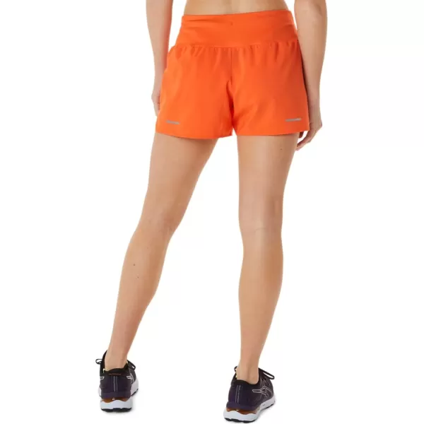 imageASICS Womens Road 35IN Short ApparelNova Orange
