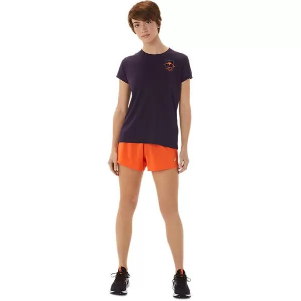 imageASICS Womens Road 35IN Short ApparelNova Orange