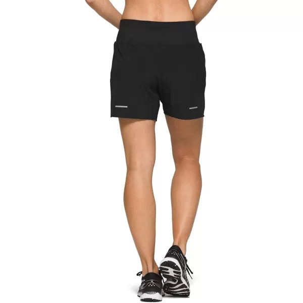 imageASICS Womens Road 55 Short Running ApparelPerformance Black