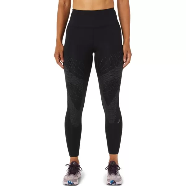 imageASICS Womens Road Balance Tight Running ApparelPerformance BlackGraphite Grey