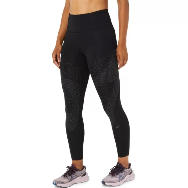 imageASICS Womens Road Balance Tight Running ApparelPerformance BlackGraphite Grey