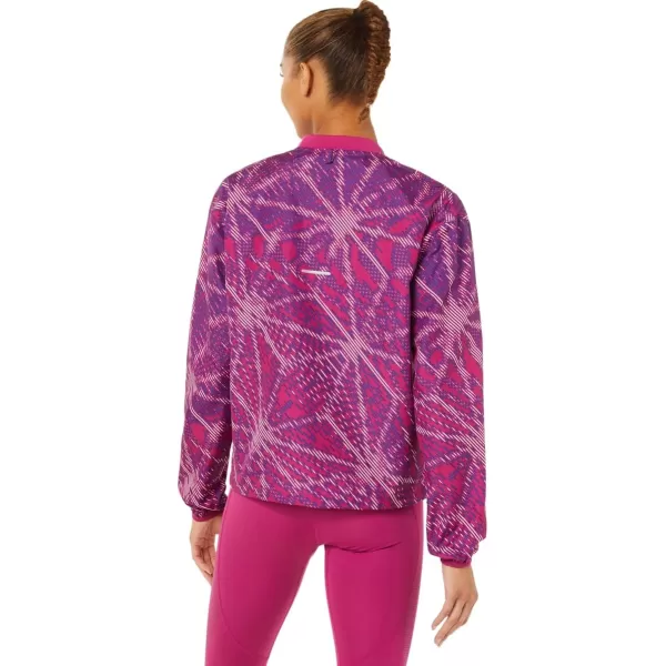 imageASICS Womens SAKURA AOP JACKET Running ApparelYo Zakura Aop