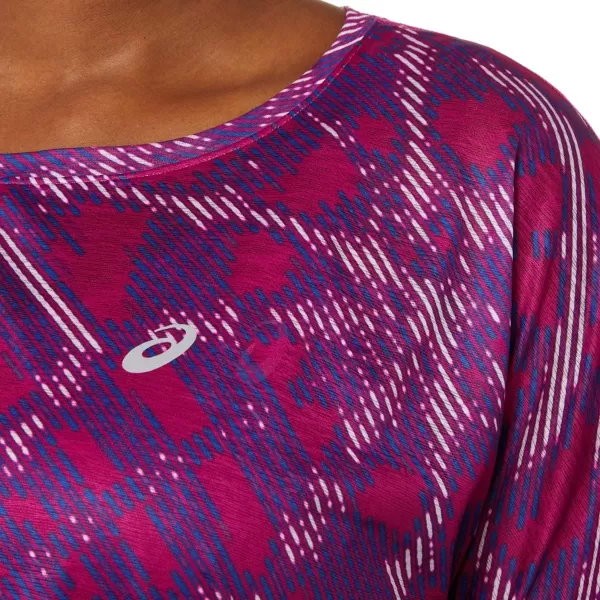 imageASICS Womens Sakura AOP Short Sleeve TOP Running ApparelYo Zakura Aop
