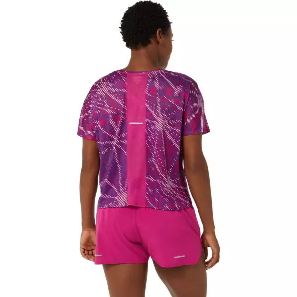 imageASICS Womens Sakura AOP Short Sleeve TOP Running ApparelYo Zakura Aop