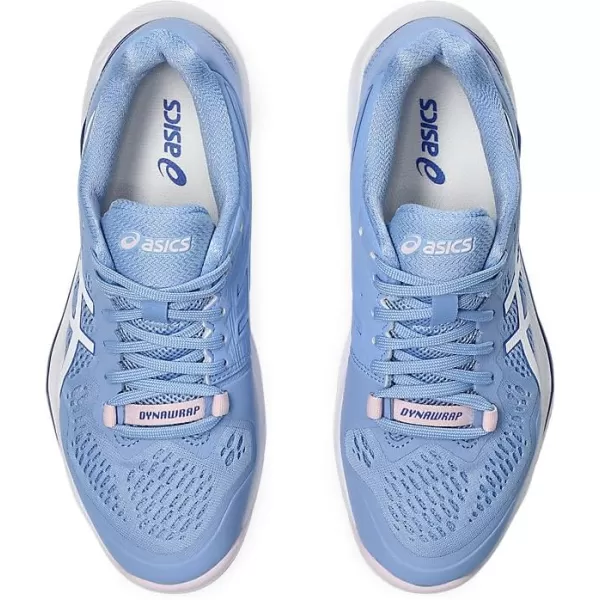 imageASICS Womens Sky Elite FlyteFoam 2 Volleyball ShoesLight SapphireWhite