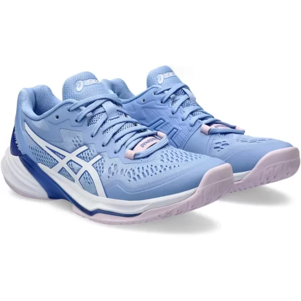 imageASICS Womens Sky Elite FlyteFoam 2 Volleyball ShoesLight SapphireWhite