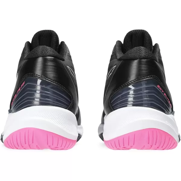 imageASICS Womens Sky Elite FlyteFoam Mid Top 2 Volleyball ShoeBlackWhite