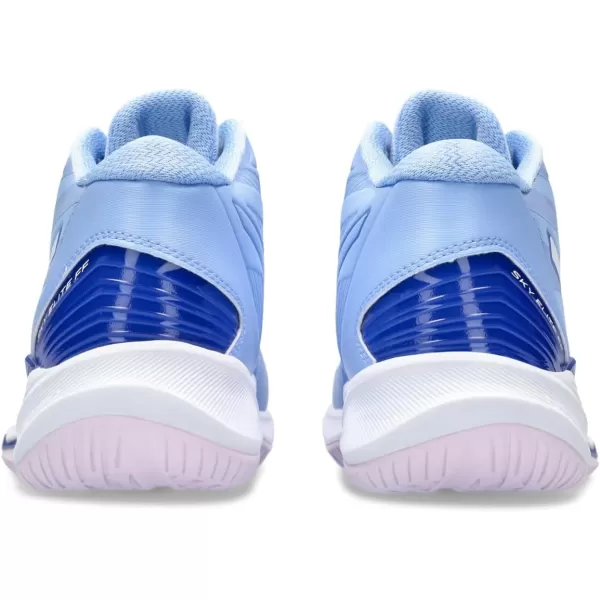 imageASICS Womens Sky Elite FlyteFoam Mid Top 2 Volleyball ShoeLight SapphireWhite