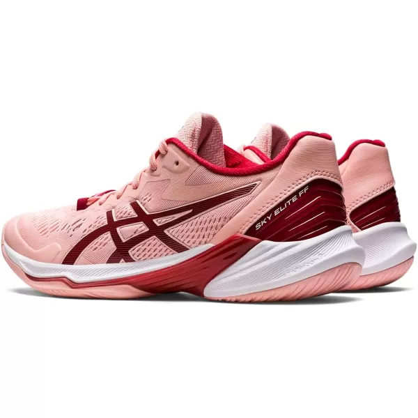 imageASICS Womens Sky Elite FlyteFoam Volleyball ShoesFrosted RoseCranberry
