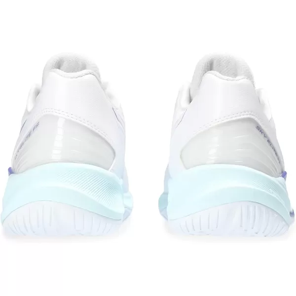 imageASICS Womens Sky Elite FlyteFoam Volleyball ShoesWhiteBlue Violet