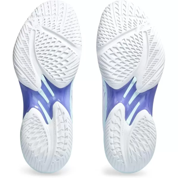 imageASICS Womens Sky Elite FlyteFoam Volleyball ShoesWhiteBlue Violet