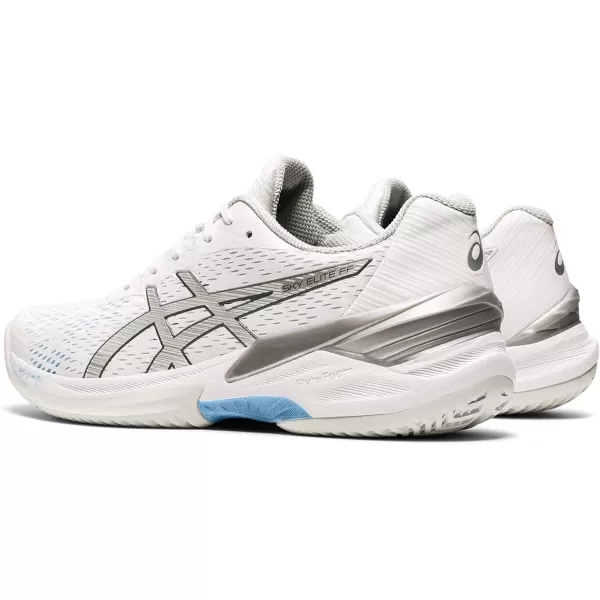 imageASICS Womens Sky Elite FlyteFoam Volleyball ShoesWhitePure Silver